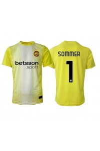 Inter Milan Yann Sommer #1 Doelman Voetbaltruitje Uit tenue 2025-26 Korte Mouw